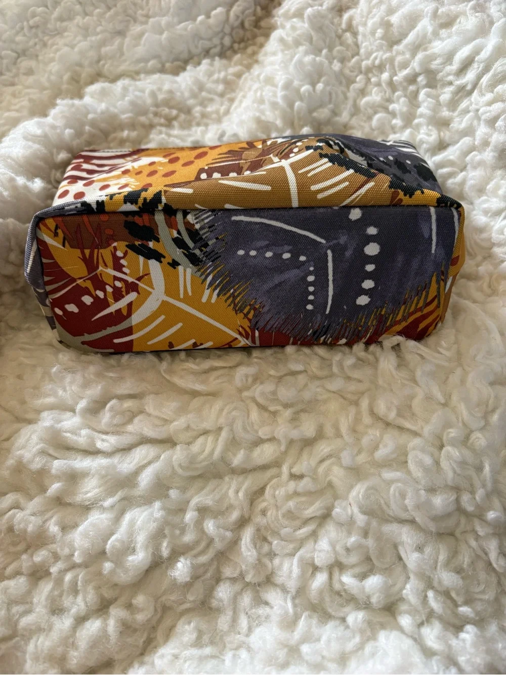 Vera Bradley Painted Feathers Cosmetic Bag